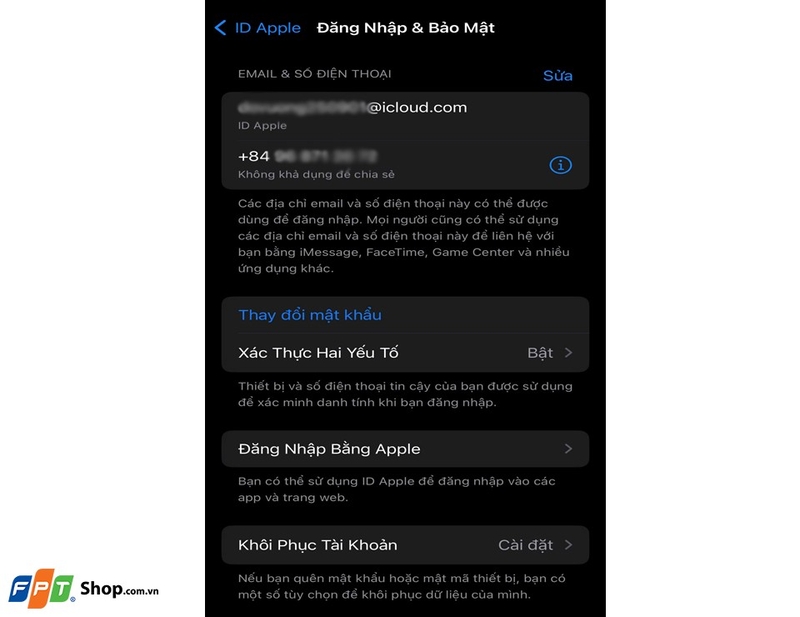 Cách tìm địa chỉ email trên iPhone hình 7