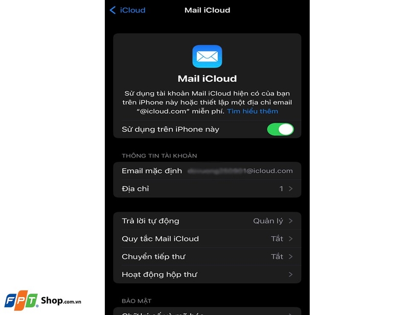 Cách tìm địa chỉ email trên iPhone hình 6