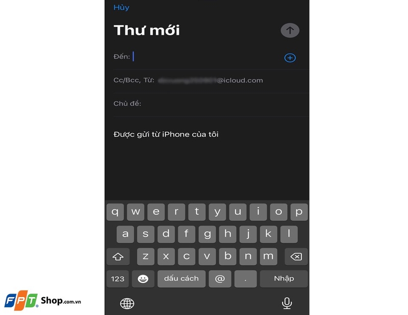 Cách tìm địa chỉ email trên iPhone hình 3