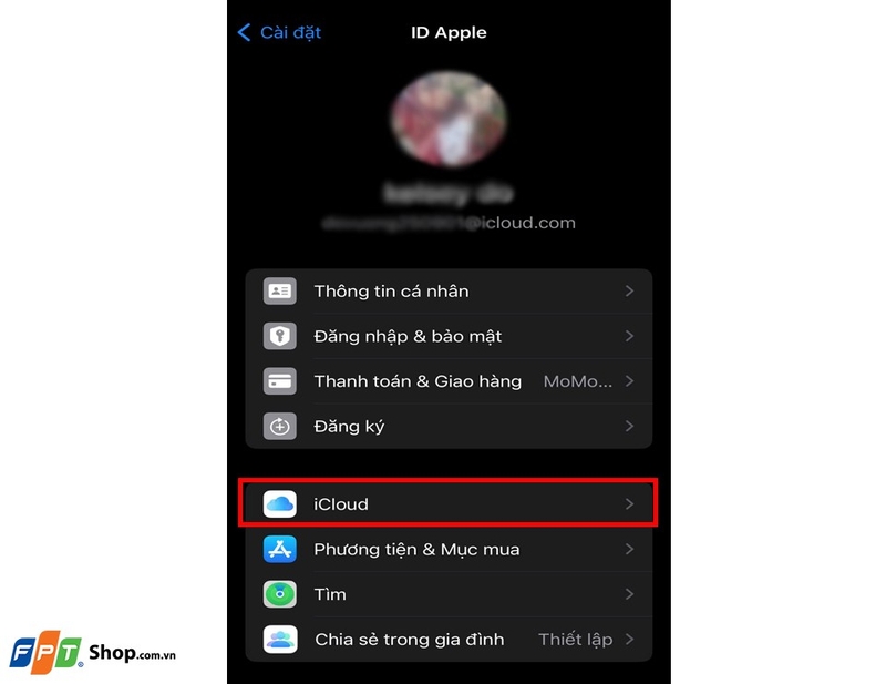 Cách tìm địa chỉ email trên iPhone hình 4