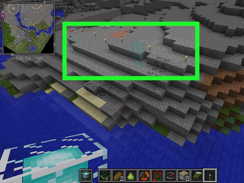 cach tim lang trong minecraft tren dien thoai