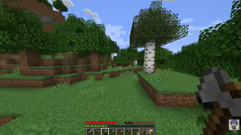 cach tim lang trong minecraft tren pc