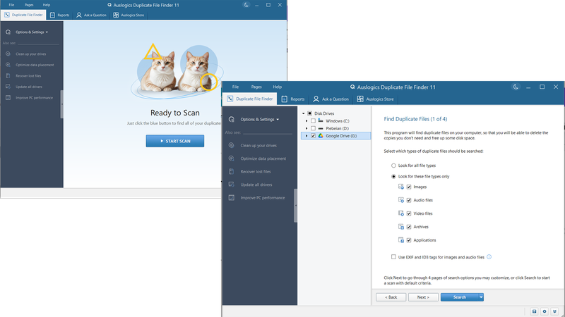 auslogics duplicate file finder