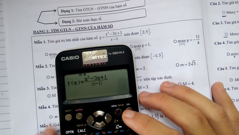 cách tìm x trên máy tính casio fx 580vnx - Hình 6