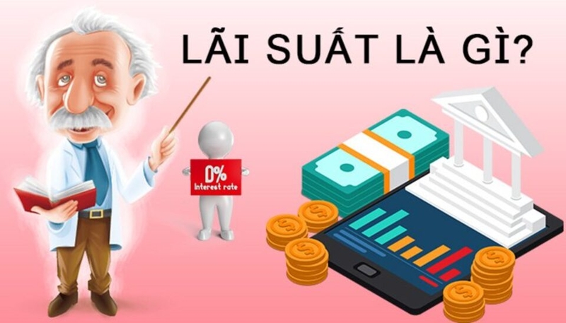 Lãi suất là tỷ lệ phần trăm mà người vay phải trả