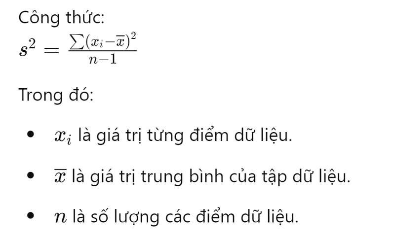 cách tính phương sai ảnh 1