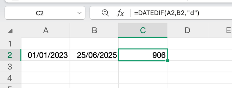 cách tính số ngày trong excel - Hình 10