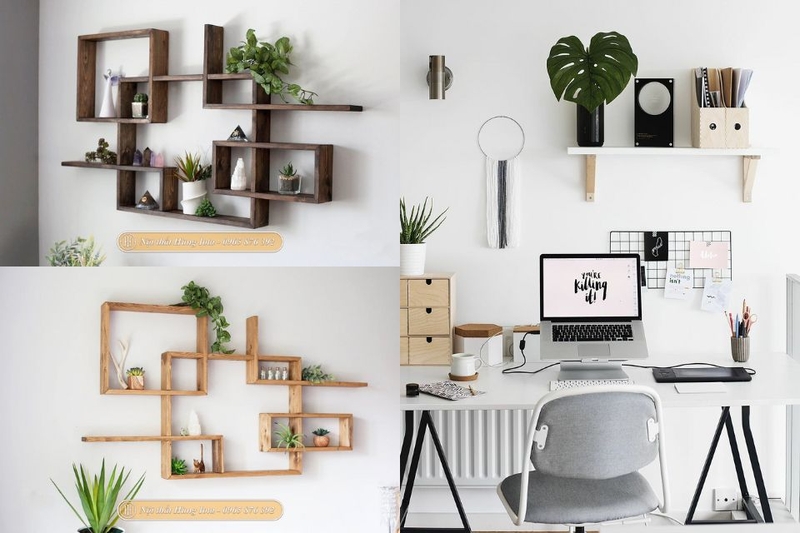 Chọn các kệ đựng đồ trên tường độc đáo
