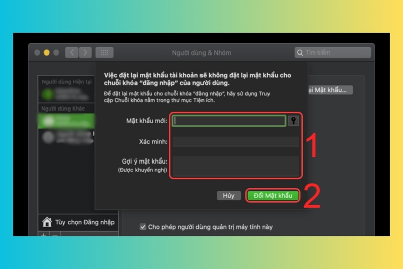 cách truy cập vào MacBook khi quên mật khẩu hình 13