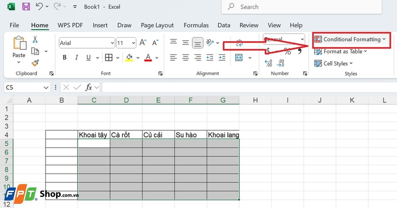 Cách tự động tạo viền ô nhập giá trị trong Excel