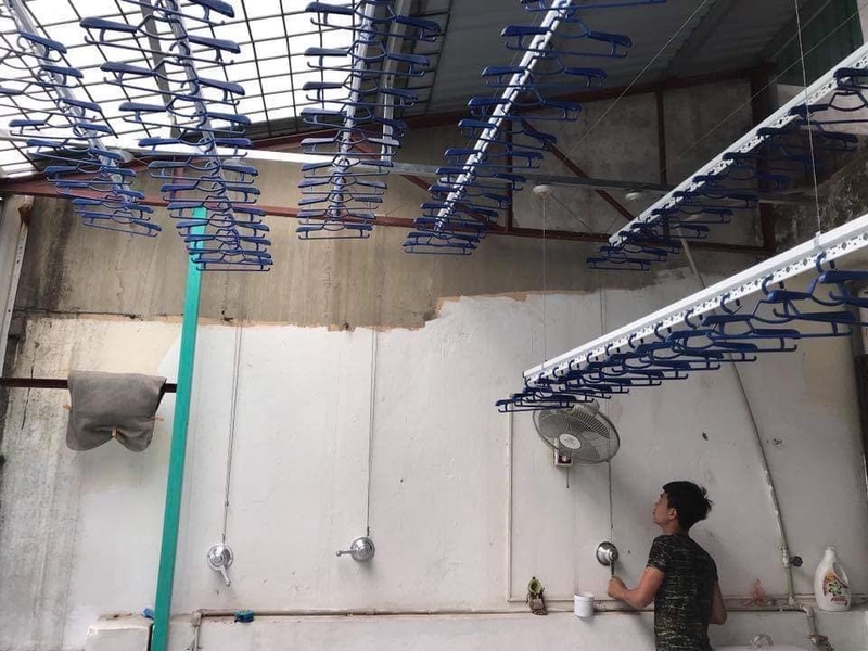 cách tự làm giàn phơi quần áo (hình 2)