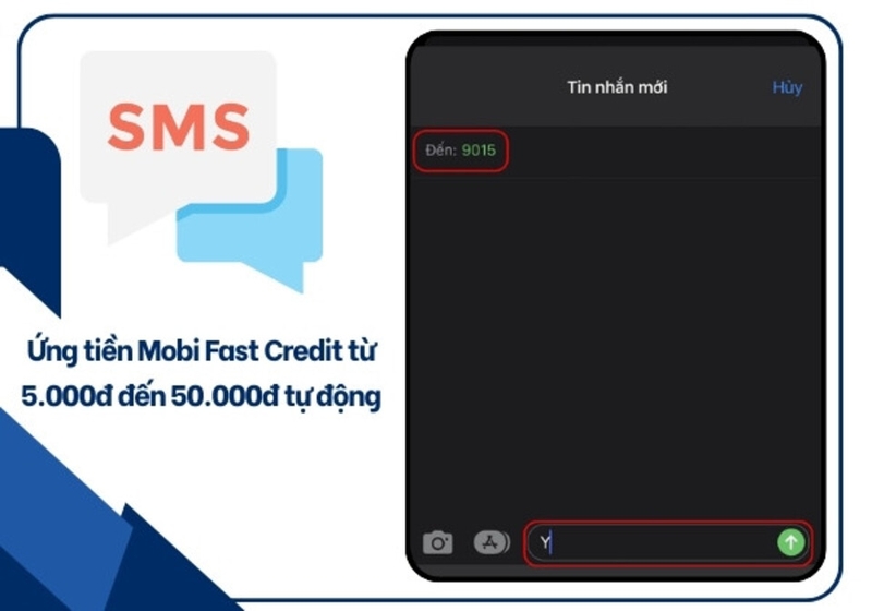 Ứng tiền tự động khi tài khoản dưới 5k