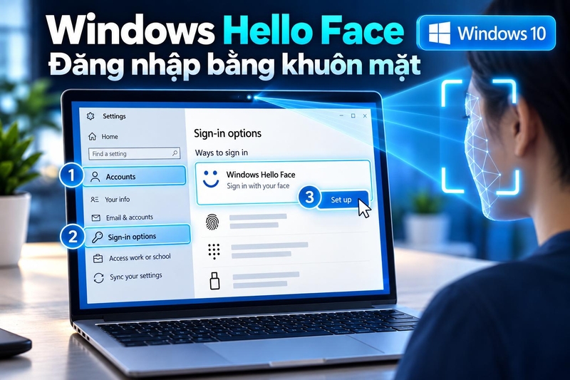 cách vào máy tính không cần nhập mật khẩu Windows 10 ảnh 1