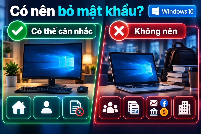 cách vào máy tính không cần nhập mật khẩu Windows 10 ảnh 7