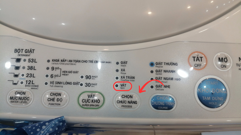 Áp dụng chế độ vắt thường 2