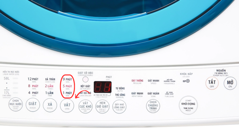 Áp dụng chế độ vắt thường 3