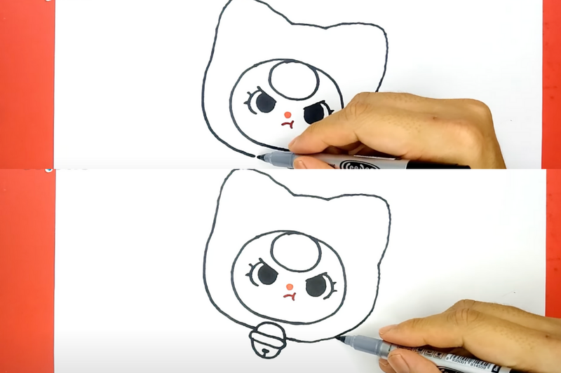 cách vẽ baby three (3)