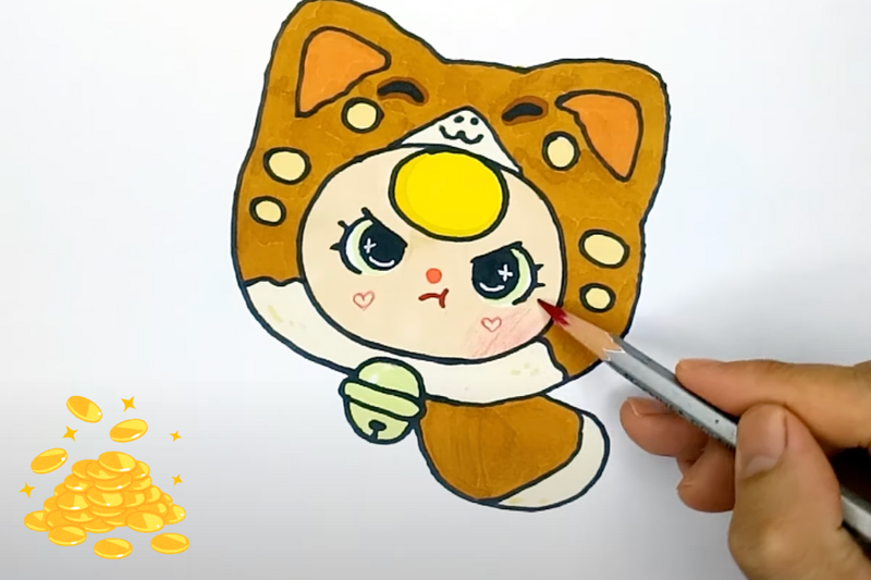 cách vẽ baby three (5)