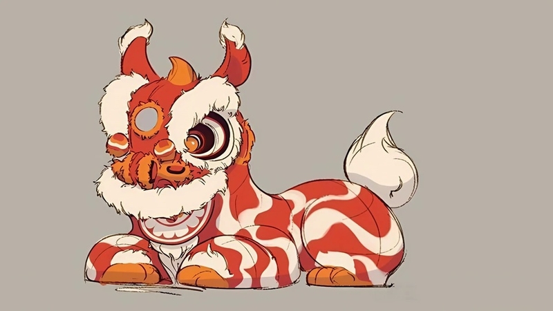 Thêm điểm nhấn và các hoạ tiết ở đuôi thêm sinh động