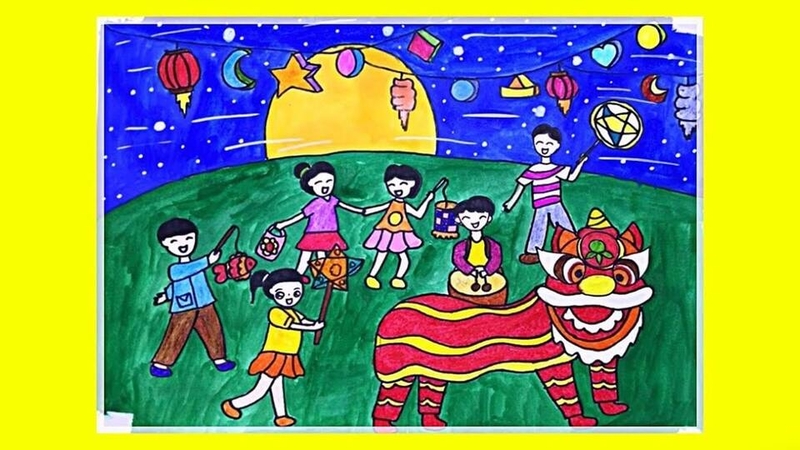 Tô màu để hoàn thiện bức vẽ