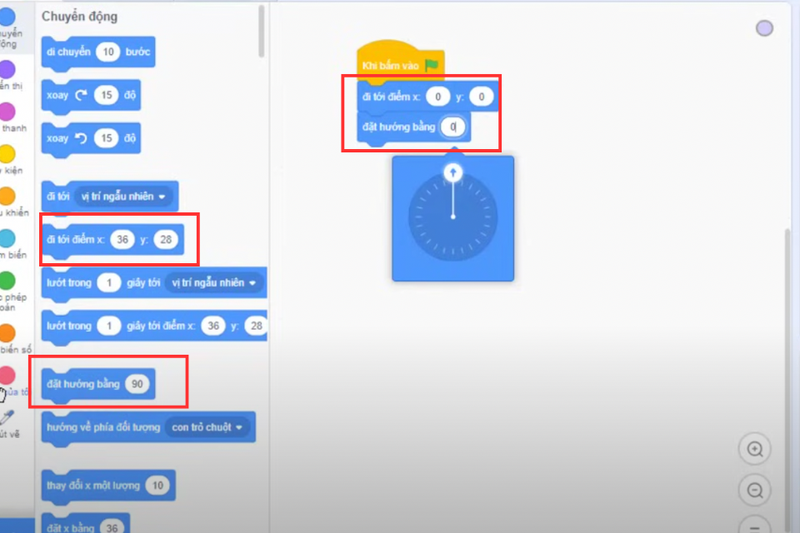 Cách vẽ hình lục giác trong Scratch (3)