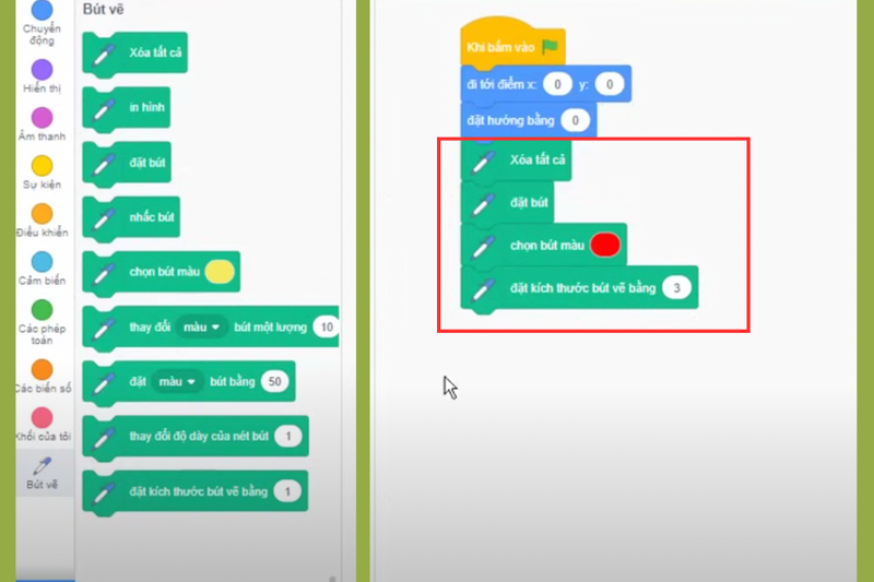 Cách vẽ hình lục giác trong Scratch (4)