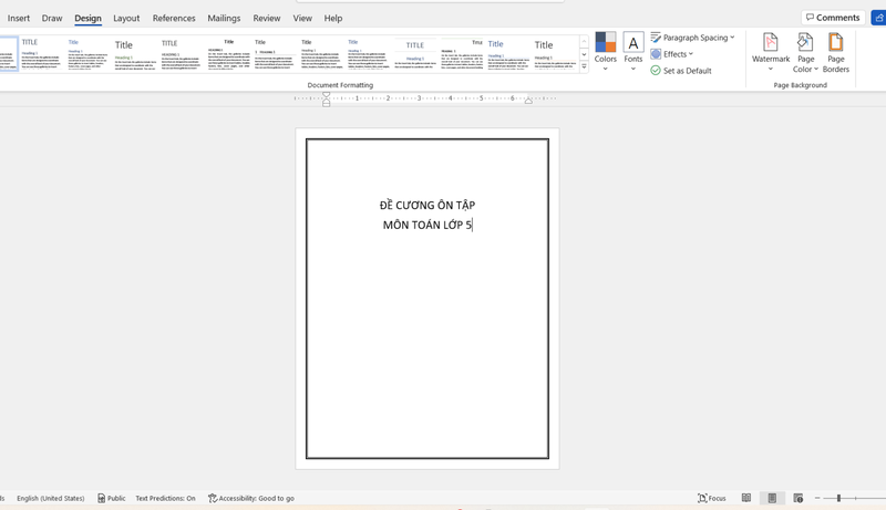 cách vẽ khung trong Word ảnh 18