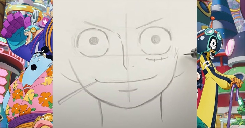 cách vẽ luffy 10