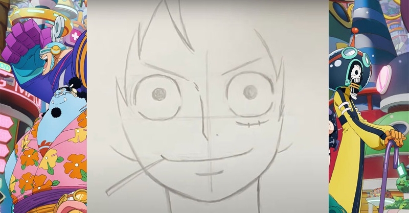 cách vẽ luffy 11