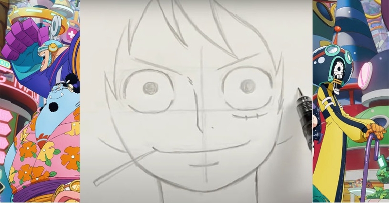 cách vẽ luffy 12