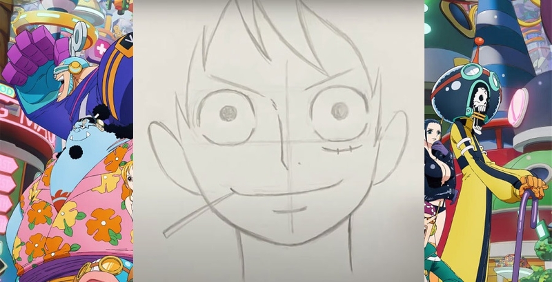 cách vẽ luffy 13