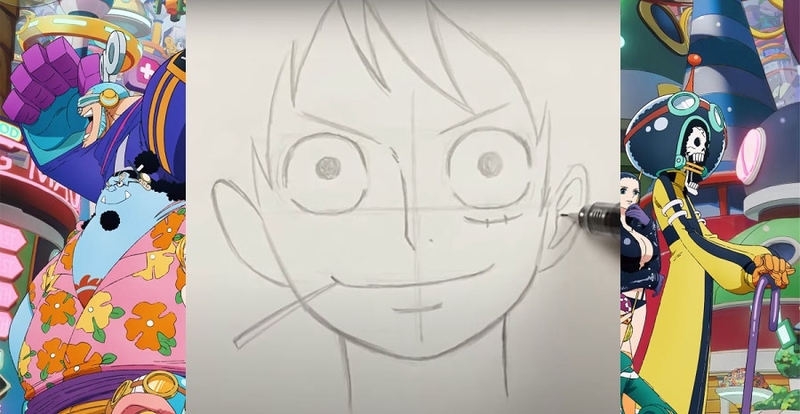 cách vẽ luffy 14