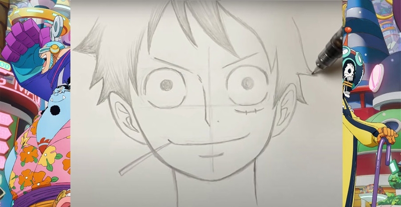 cách vẽ luffy 17