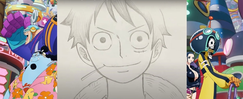 cách vẽ luffy 19