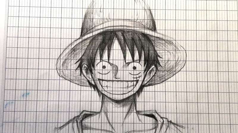 cách vẽ luffy 21