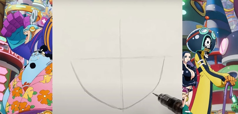 cách vẽ luffy 2