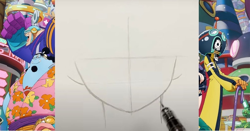 cách vẽ luffy 4