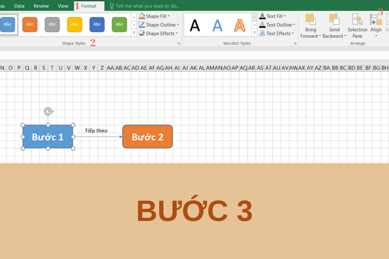 cách vẽ lưu đồ trong excel (8)