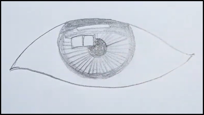 Tạo hình và điểm thêm nét cho con ngươi