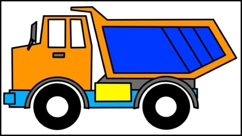 Bé 5, 6 tuổi có thể bắt đầu tập vẽ ô tô tải