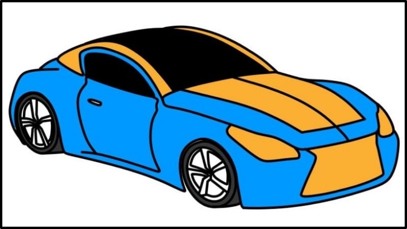 Cách vẽ siêu xe sẽ có đội chút hơi khó