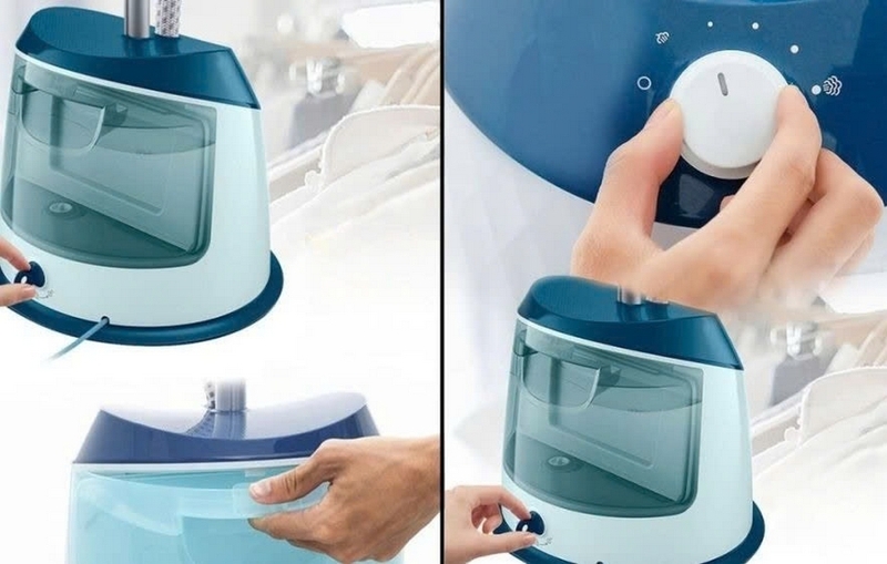 cách vệ sinh bàn ủi hơi nước đứng Philips ảnh 5