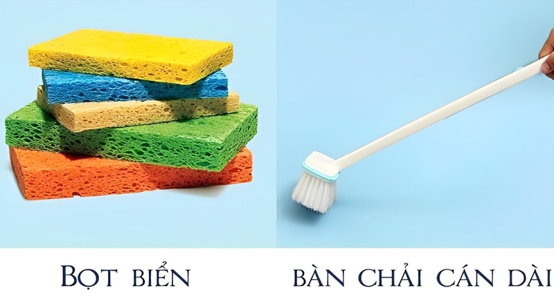 Vệ sinh bằng phương pháp thủ công