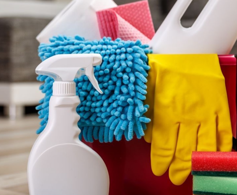 chuan bị do dung ve sinh may hut bui deerma