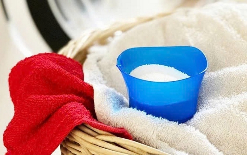 Cách vệ sinh máy giặt bằng bột tẩy ảnh 7