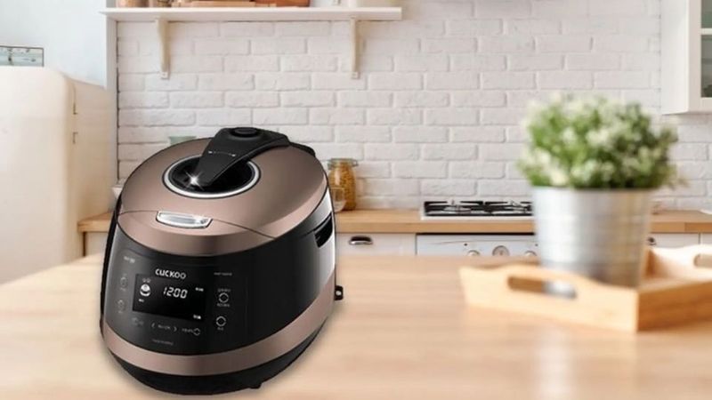 cách vệ sinh nắp nồi cơm điện Cuckoo 5