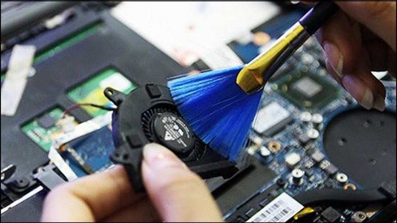 Các vật dùng cần để vệ sinh quạt tản nhiệt