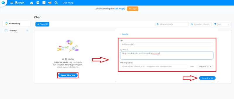 ve so do bang imindmap