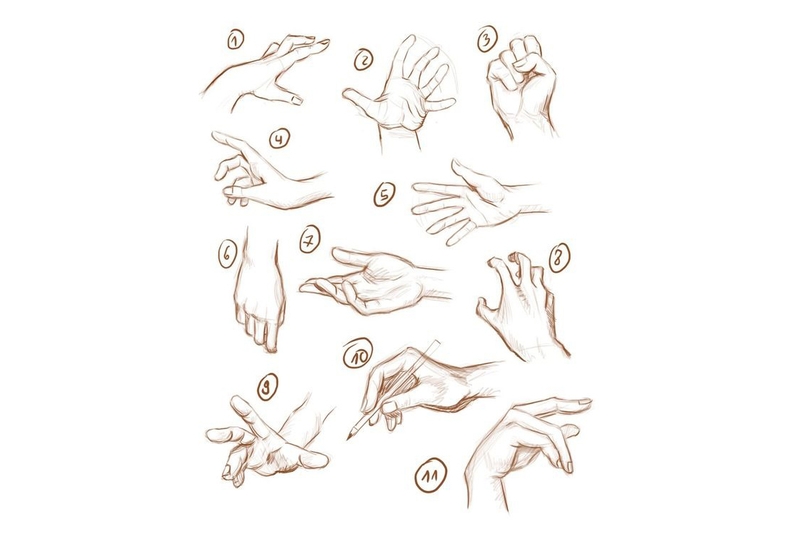 Cách vẽ tay - hình 5