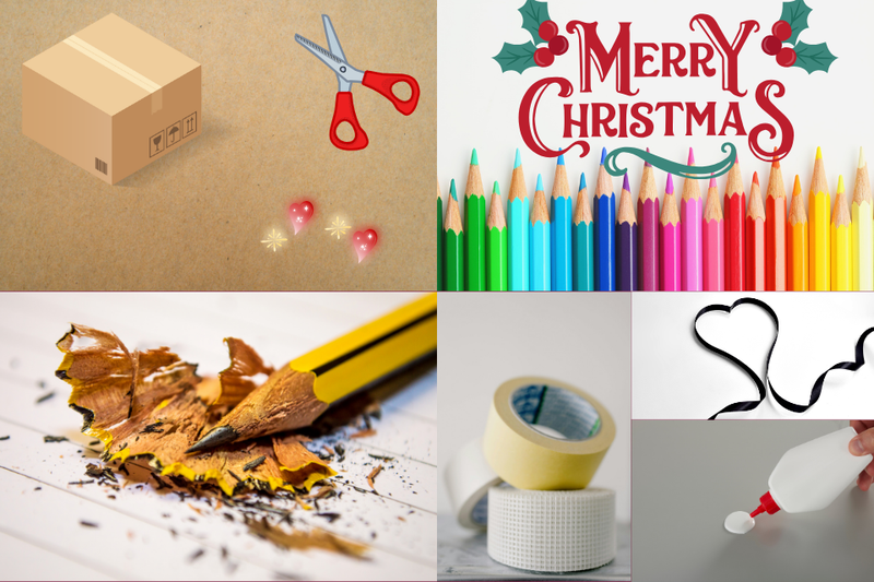 cách vẽ thiệp giáng sinh đơn giản (2)